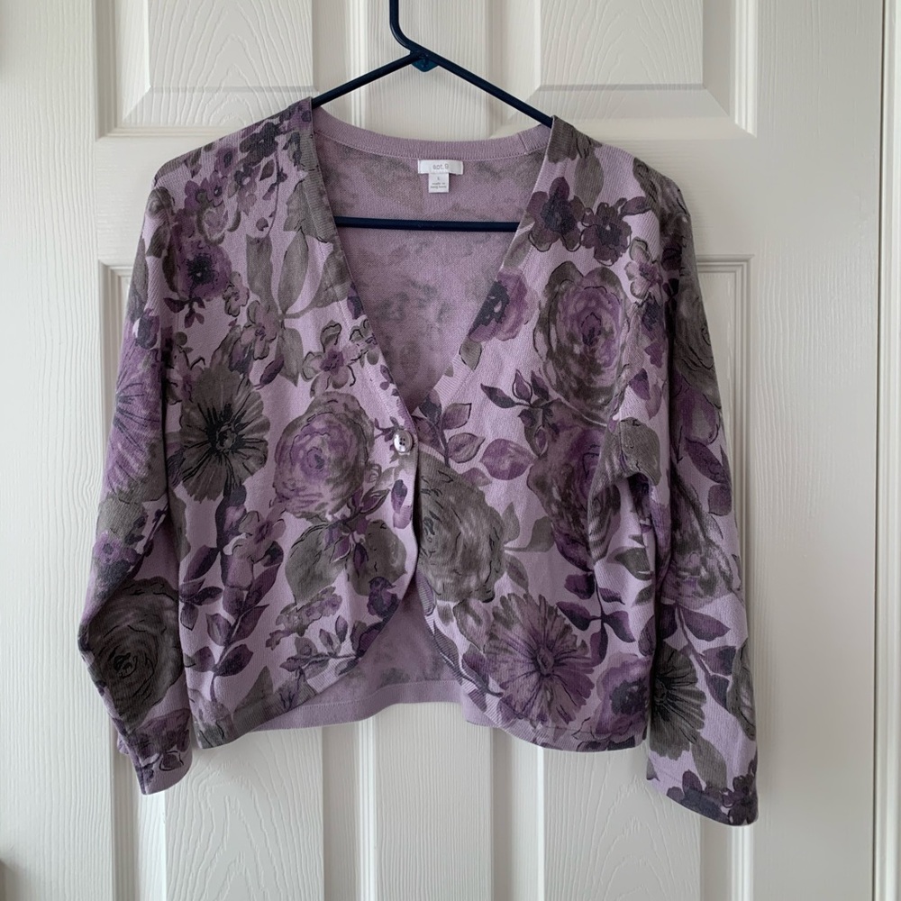 Cropped cardigan